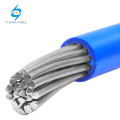 Cable aislado de la base del alambre 16mm2 del PVC de la base de aluminio de 4 sq milímetro